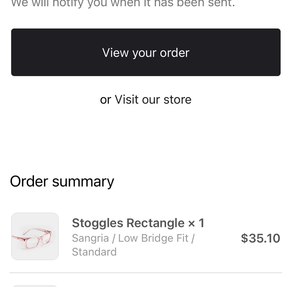 Rectangle and Square Stoggles Glasses